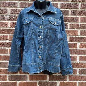 Southern Expressions Jean Denim Women’s Jacket Size XL